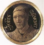 Jean Fouquet Self Portrait (mk05) oil on canvas